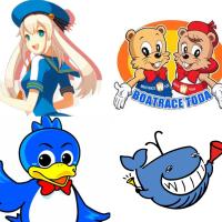 各競艇場のマスコットキャラクター