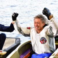 （左）山田康二選手（中央）峰竜太選手（右）上野真之選手