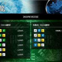 3月23日青龍買い目