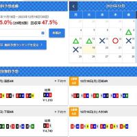 20戦レースで5レース的中も回収率は50%以下