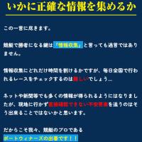 ボートウィナーズの強みは情報収集？