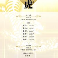 4月1日白虎の予想