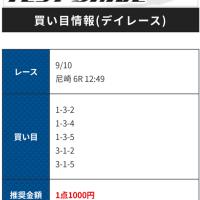9月10日の無料予想