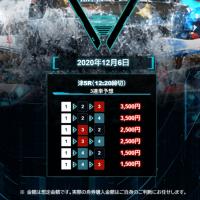 12/6に公開された無料予想