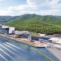 自然の防風壁の役割を果たす「鷲羽山」