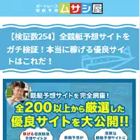 競艇ボートレース予想「ムサシ屋」は管理人の634（武蔵）さんによる競艇予想サイトの検証・調査結果をまとめたサイト
