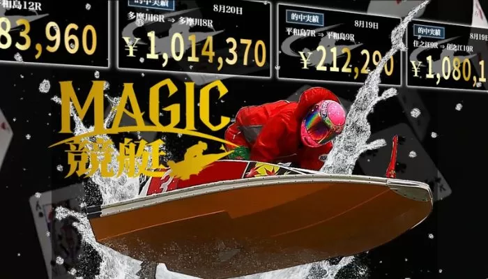 競艇予想サイト「マジック競艇」の無料予想成績