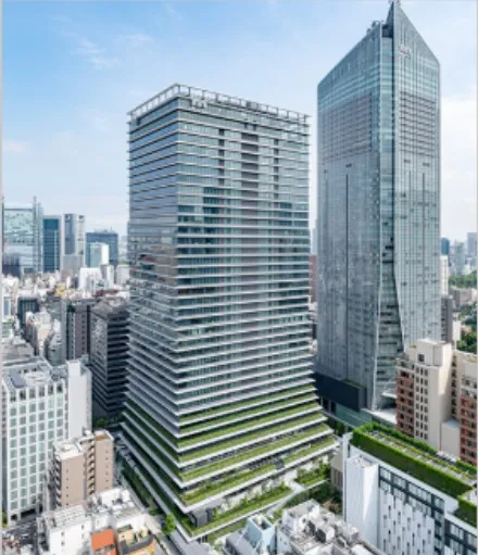 虎ノ門ヒルズ ビジネスタワーの外観