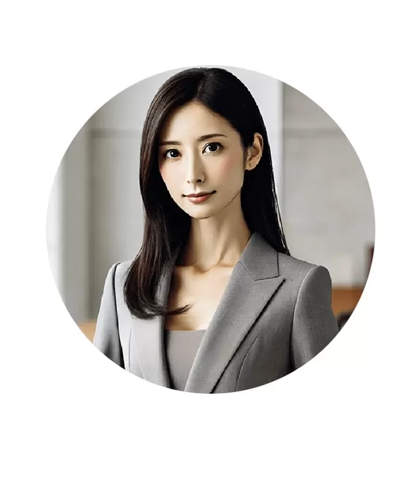 明らかにAIで生成されたであろう担当者アイコン