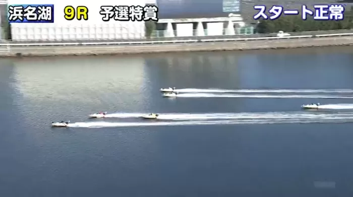 浜名湖9R1周目1マーク