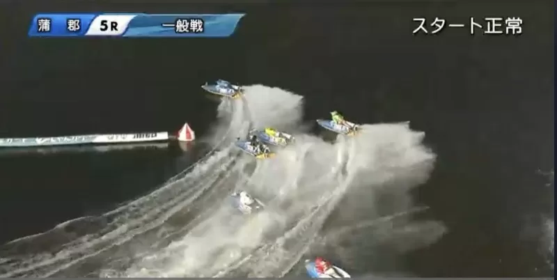 蒲郡5Rのレース