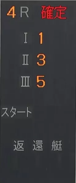結果は「1-3-5」で不的中