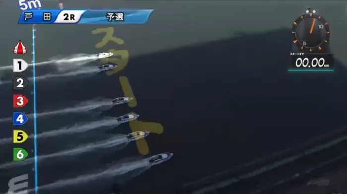 11/24戸田2Rスタート
