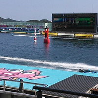 ボートレース鳴門1階内観